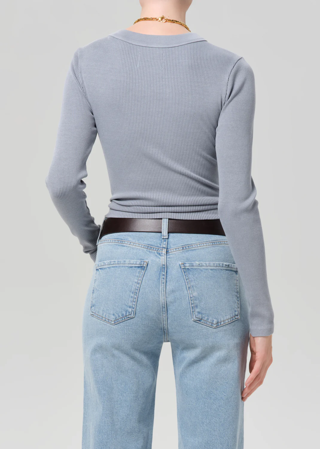 Varra Henley in Hematite - Image 2