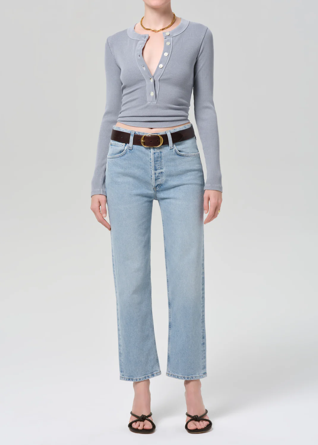 Varra Henley in Hematite - Image 5