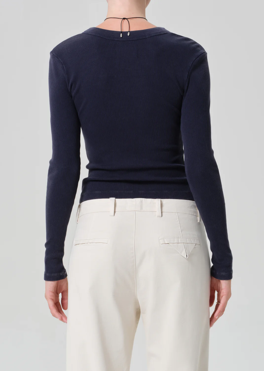 Varra Henley in Mineral Navy - Image 2