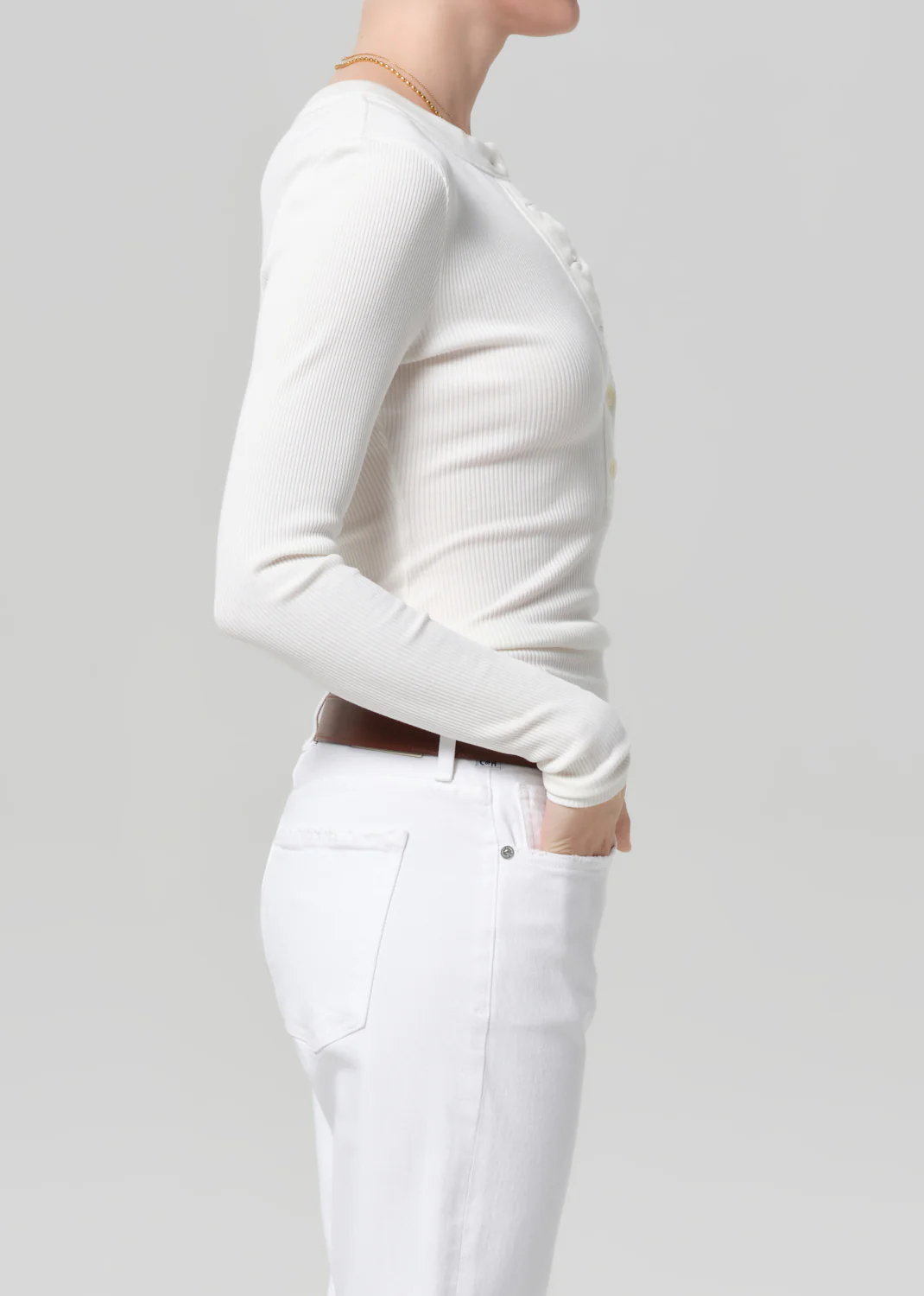 Varra Henley in Pashmina - Image 3