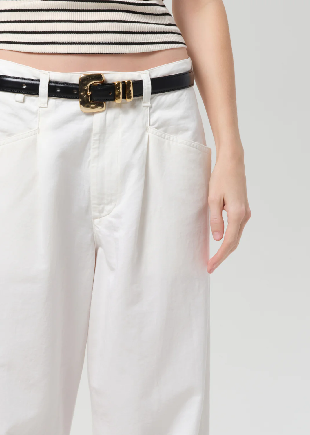 Velha Trouser in Soft White - Image 5