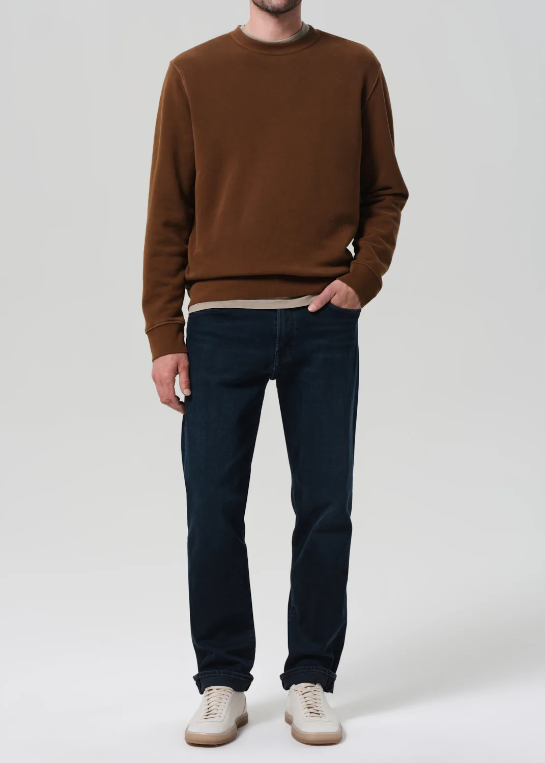 Vintage Crewneck Sweatshirt in Copper - Image 6
