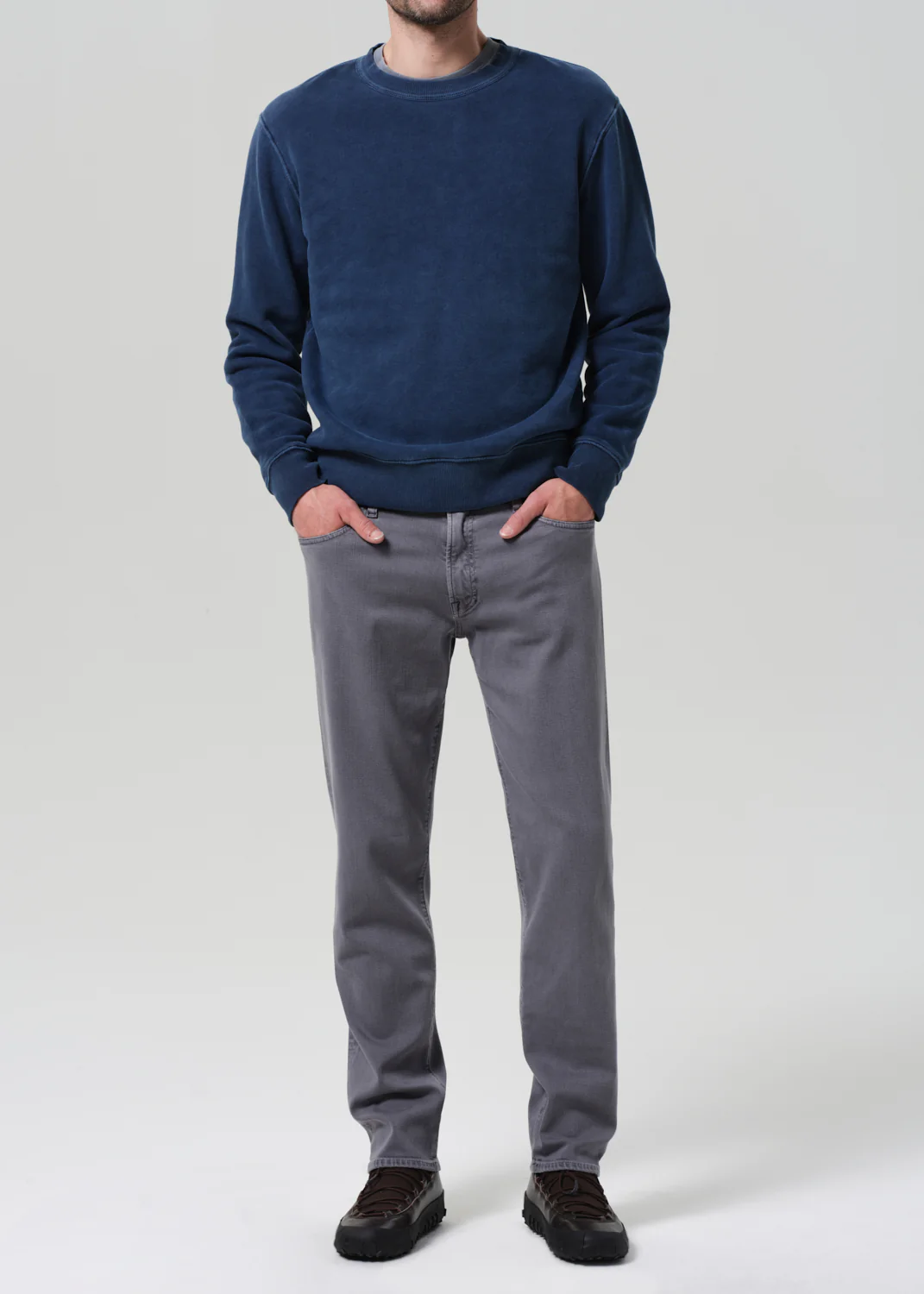 Vintage Crewneck Sweatshirt in Indigo - Image 6