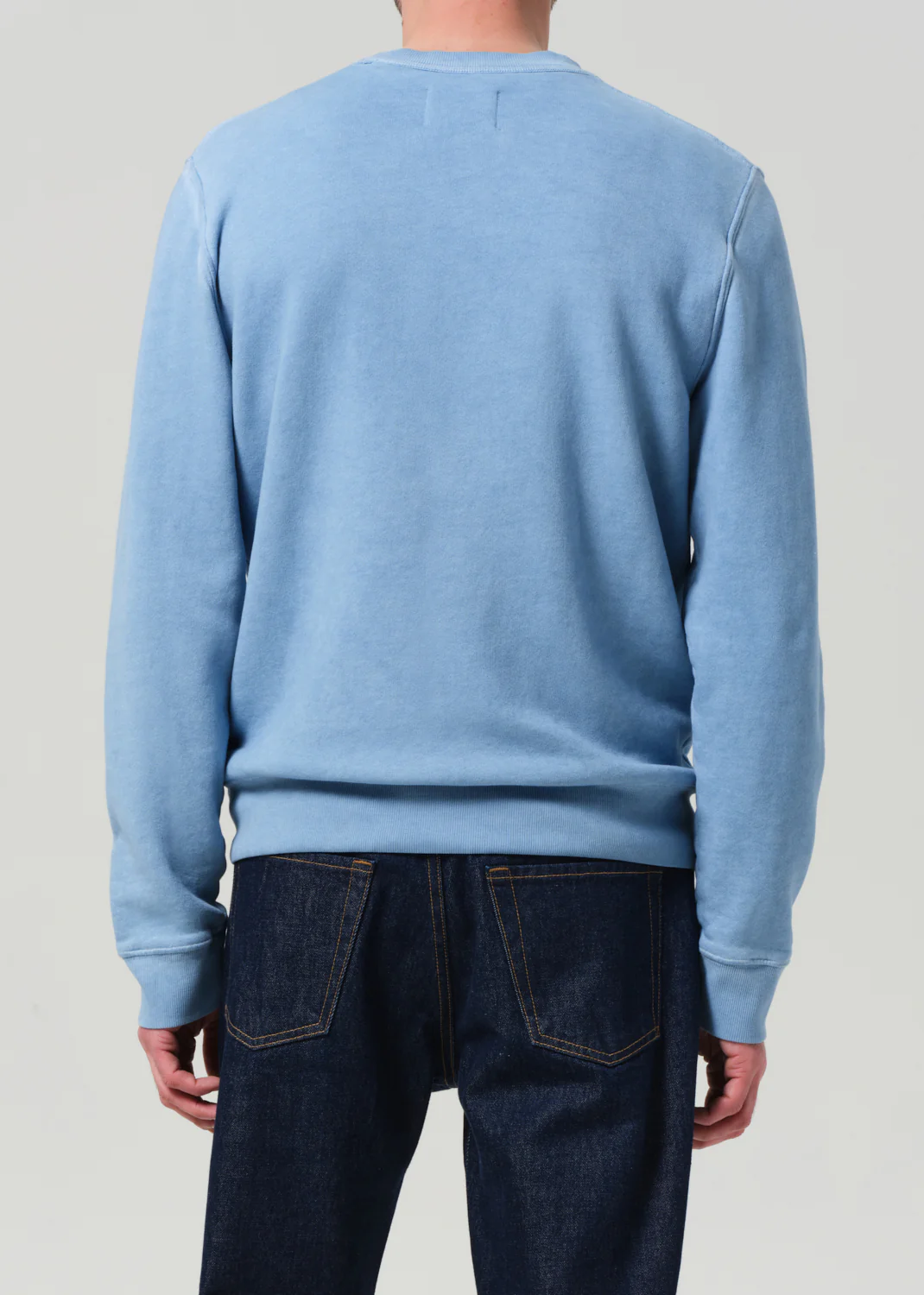 Vintage Crewneck Sweatshirt in Light Indigo - Image 3