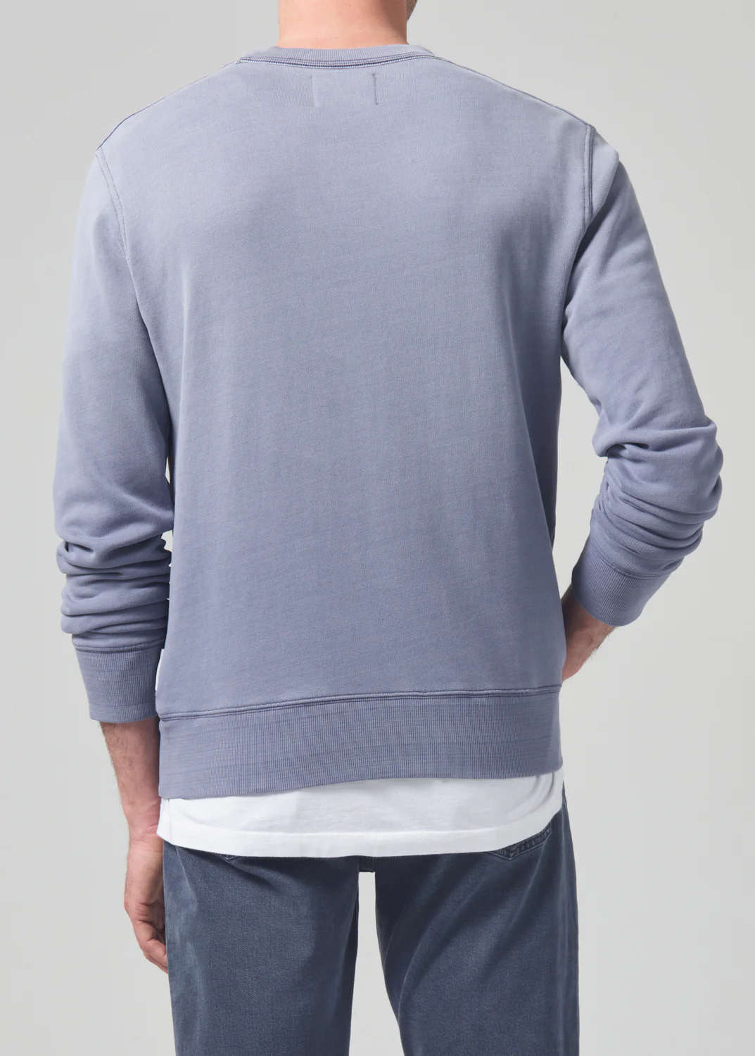 Vintage Crewneck Sweatshirt in Vintage Indigo - Image 3