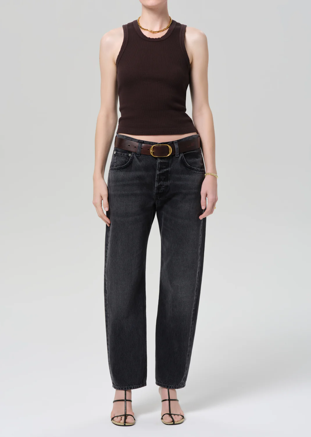 Winslow Boyfriend Long in Vintage Black