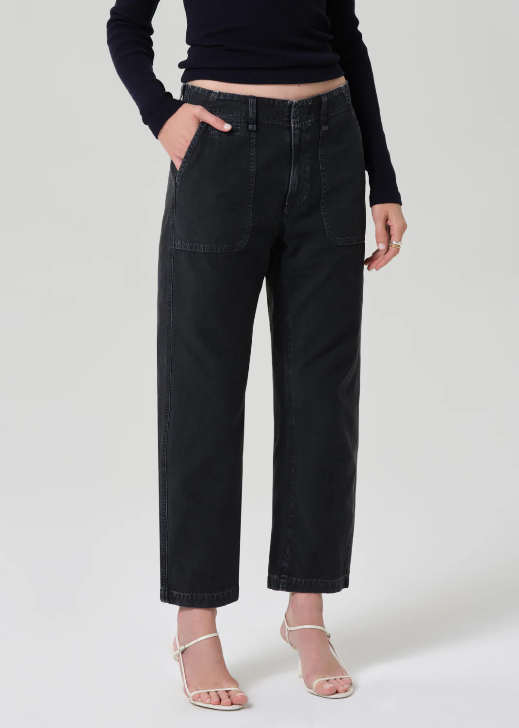 Winslow Utility in Washed Black - Image 4
