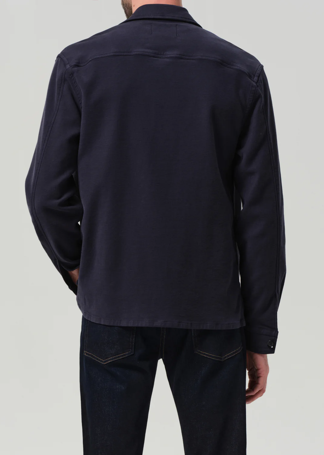 Work Shirt in Navy - Image 3