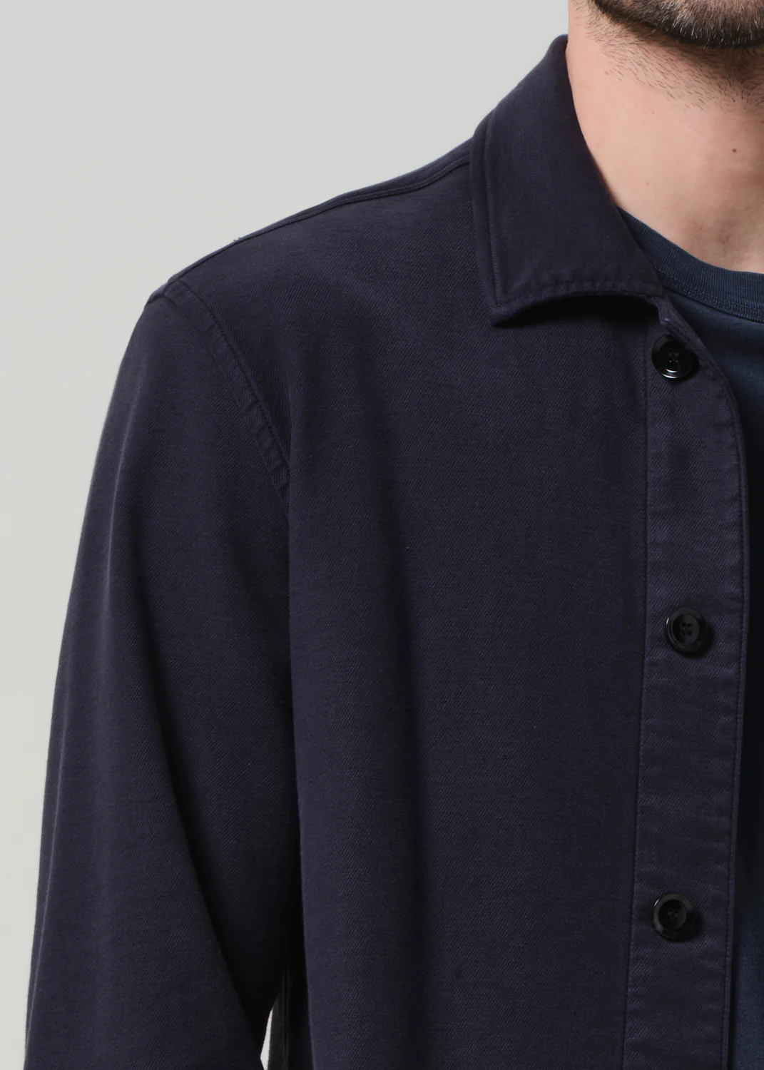 Work Shirt in Navy - Image 5