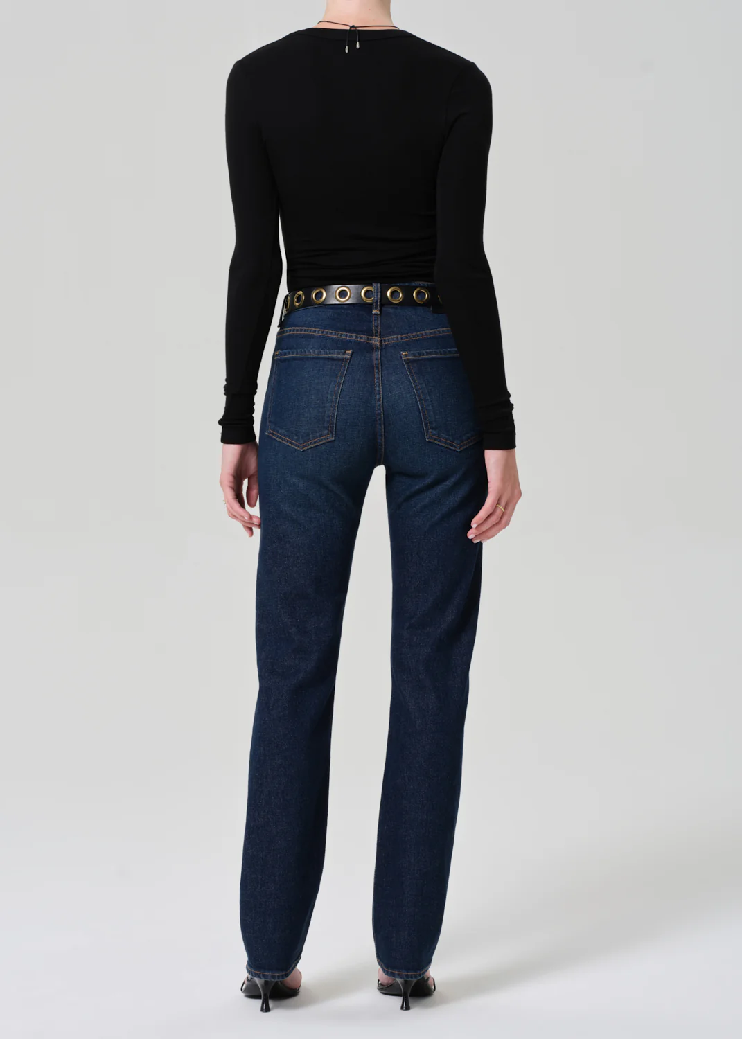 Zurie Straight in Dark Indigo - Image 2