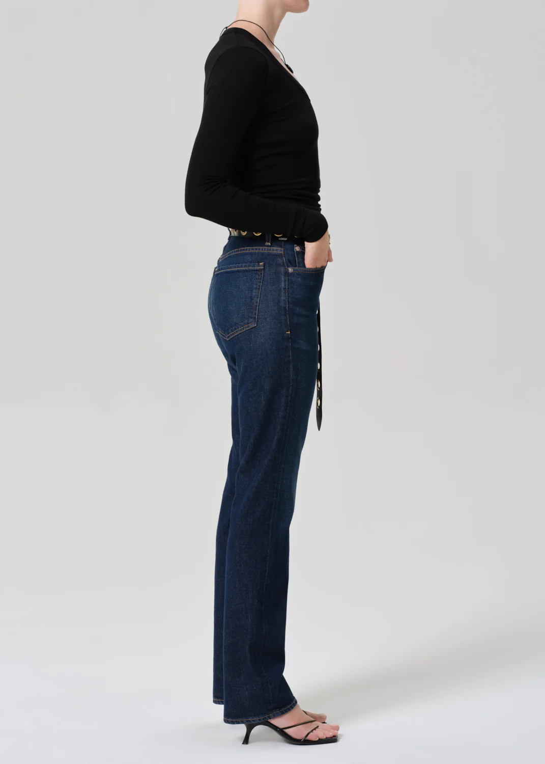 Zurie Straight in Dark Indigo - Image 3