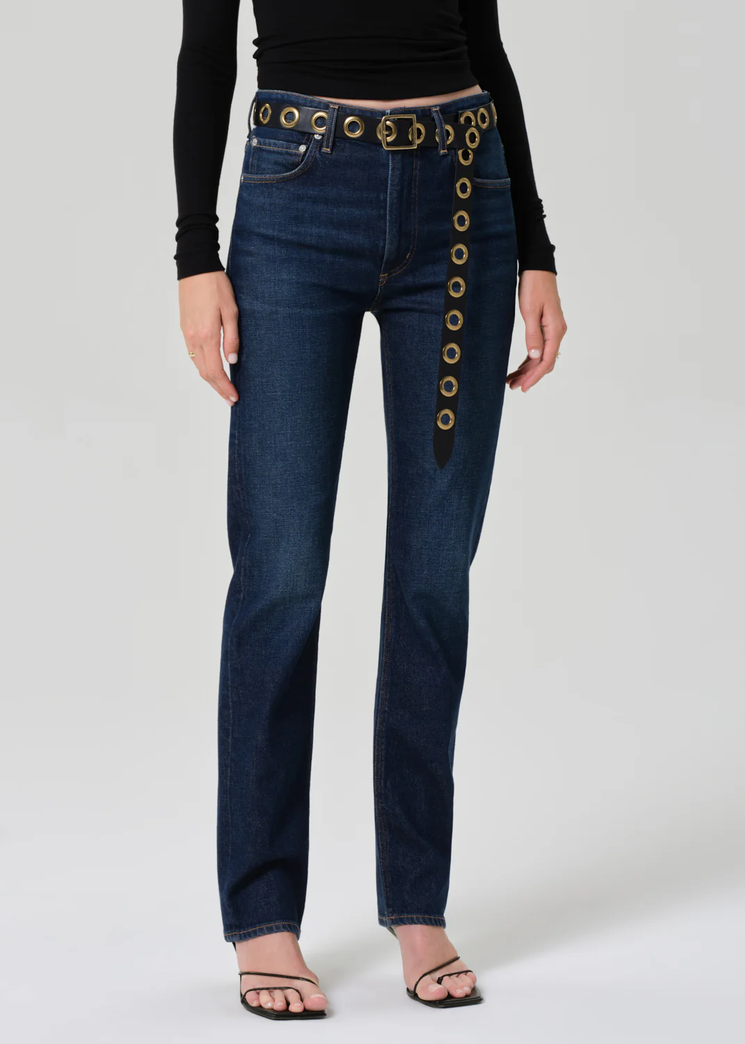 Zurie Straight in Dark Indigo - Image 4