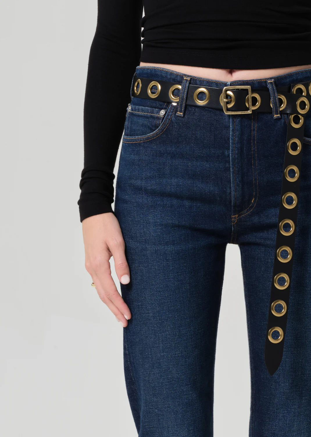 Zurie Straight in Dark Indigo - Image 5